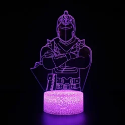 Lampe Fortnite 3D : Chevalier Noir