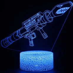 Lampe Fortnite 3D : Lance-Roquettes