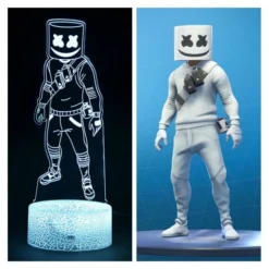 Lampe Fortnite 3D : Marshmello