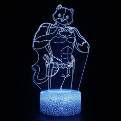 Lampe Fortnite 3D : Miaousclé