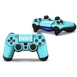 Stickers Manette PS4 Fortnite Turquoise