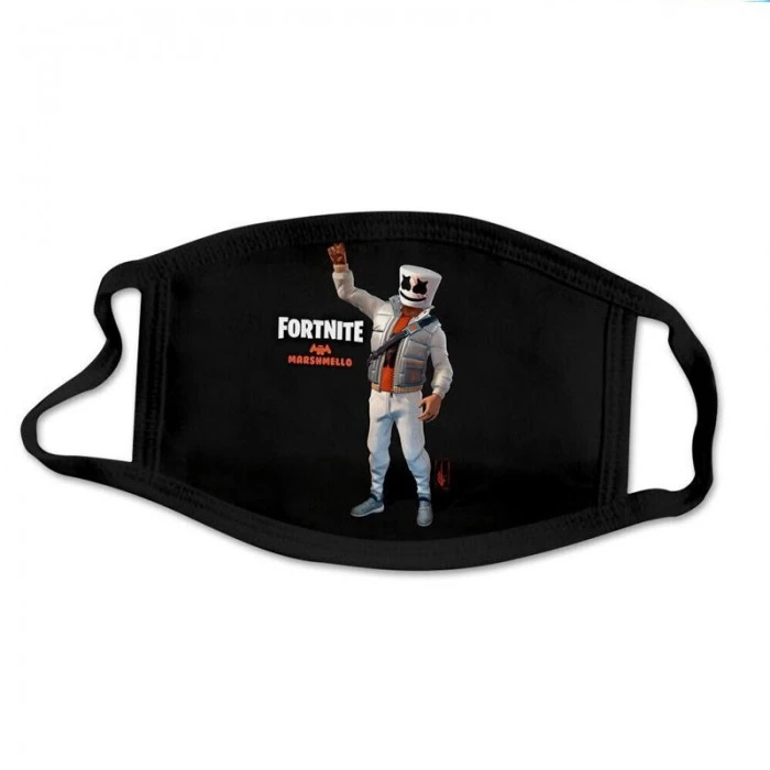Masque Fortnite Coton : Marshmello