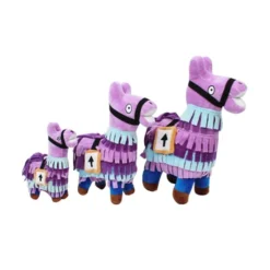 Lot De 3 Peluches Lama Fortnite