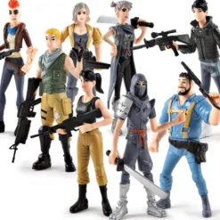 Lot 8 Figurines Fortnite Sauver Le Monde