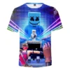 T-shirt Fortnite : Marshmello Concert