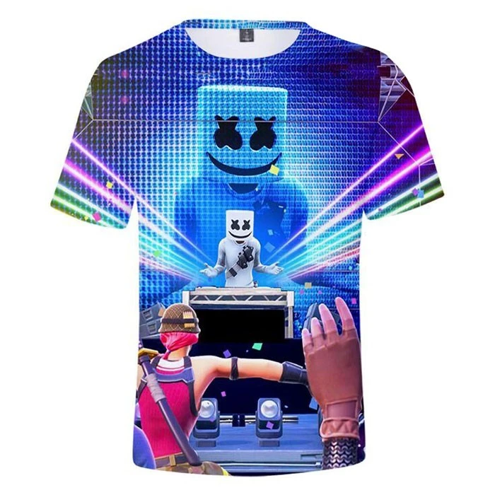 T-shirt Fortnite : Marshmello Concert