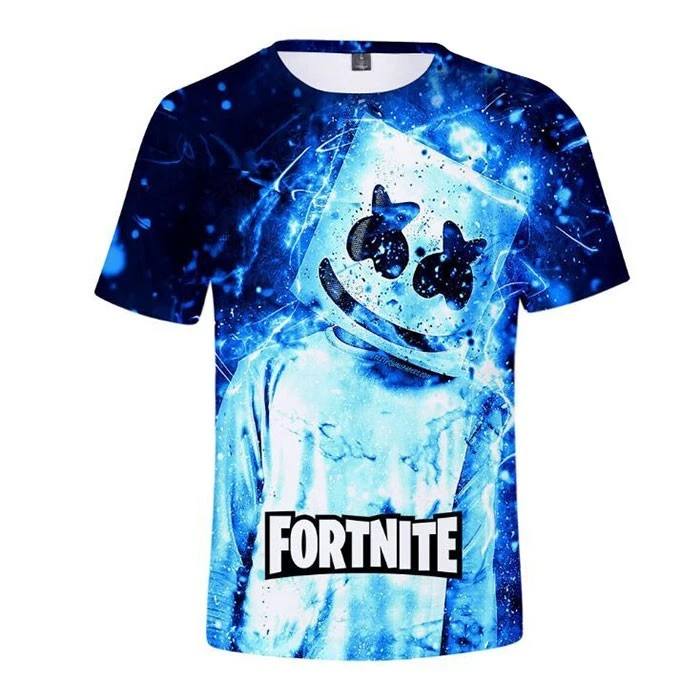 T-shirt Fortnite : Marshmello Ălectrique