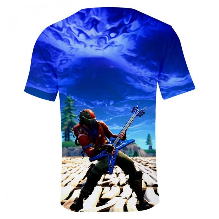 T-shirt Fortnite : Roi De La Rouille Guitare – Image 2