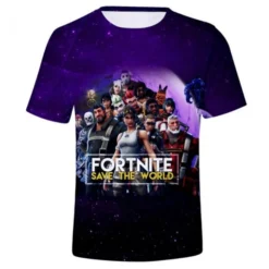 T-shirt Fortnite Sauver Le Monde