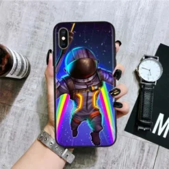 Coque IPhone Fortnite : Voyageur Noir